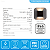 Arandela Led Externa 2 Fachos Clean Preto 6w 3000k Blumenau - Imagem 6