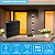 Arandela Led Externa 2 Fachos Clean Preto 6w 3000k Blumenau - Imagem 2
