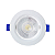 Spot Led Embutir 8w Redondo Teto Dicróica Bivolt Blumenau - Imagem 1