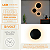 Arandela Led 6W Mainz De Parede Redondo Luz Indireta 13cm 3000k Preto Germany - Imagem 3