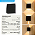 Arandela Led Externa 2 Fachos Light 4w 3000k Preto Germany - Imagem 3