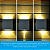 Arandela Led Externa 2 Fachos Light 4w  3000k Ip65 Germany - Imagem 4