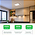 Painel de Led Quadrado 24W Lys Sobrepor Branco Bivolt Taschibra - Imagem 7