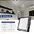 Painel de Led Preto 12W Plafon Quadrado Sobrepor Bivolt Taschibra - Imagem 4