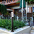 Poste Balizador Oriental Externo 75cm Preto Alumínio Germany - Imagem 4