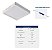Painel de Led Quadrado 24W Play Sobrepor Branco Bivolt Blumenau - Imagem 4