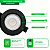 Spot Led Embutir 6w Preto Quadrado Teto Dicróica Bivolt Blumenau - Imagem 6