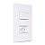 Interruptor Duplo Paralelo + Tomada 20a 4X2 Branco Sleek Margirius - Imagem 2