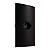 Conjunto Tomada 20A 2P+T Ebony Preto Fosco 4x2 Margirius - Imagem 2
