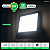Refletor Led 200w Holofote Externo Ip66 Slim Luz Fria 6500k Blumenau - Imagem 4