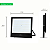 Refletor Led 200w Holofote Externo Ip66 Slim Luz Fria 6500k Blumenau - Imagem 10