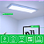 Painel Led 30w Sobrepor Aluminio 60x30cm Retangular Luz Fria 6500K Blumenau Iluminação - Imagem 2