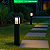 Poste Balizador 50cm Para Jardim Externo Piso Chão E27 Preto Bivolt Germany - Imagem 4