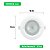 Spot Led Embutir 5w Redondo Móvel 9x9cm Bivolt Avant - Imagem 8