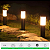 Poste Balizador Luminária Chão 50cm Easy Externo Jardim Preto Alumínio - Imagem 4