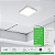 Painel Led 18W Plafon Sobrepor Quadrado Bivolt Blumenau - Imagem 4