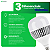 Lâmpada Led 100w High Power 9000lm E27 Luz Fria 6500k Blumenau - Imagem 2