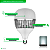 Lâmpada Led 100w High Power 9000lm E27 Luz Fria 6500k Blumenau - Imagem 3