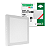 Painel Led Sobrepor 12W Quadrado Branco Lys 16x16cm Bivolt Taschibra - Imagem 1
