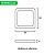 Painel Led Sobrepor 12W Quadrado Branco Lys 16x16cm Bivolt Taschibra - Imagem 10