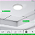 Painel Led Sobrepor 12W Redondo Branco Lys 16x16cm Bivolt Taschibra - Imagem 3