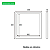 Painel Led 48W Embutir Frame 62x62cm Modular Quadrado Bivolt Blumenau - Imagem 9