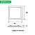Painel de Led 30W 40x40cm Quadrado Embutir Slim Bivolt Avant - Imagem 10