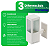 Arandela Parede Externa Garten Lente Vidro E27 Branco Ip54 Branco Germany - Imagem 2