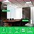 Painel de Led 32W 40x40cm Quadrado Embutir Preto Bivolt Blumenau - Imagem 3