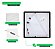 Painel Led 18W Plafon Sobrepor Preto Quadrado Bivolt Blumenau - Imagem 7