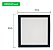 Painel Led 18W Plafon Sobrepor Preto Quadrado Bivolt Blumenau - Imagem 3