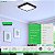 Painel de Led Quadrado 24W Play Sobrepor Preto Bivolt Blumenau - Imagem 2