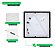 Painel de Led Quadrado 24W Play Sobrepor Preto Bivolt Blumenau - Imagem 3