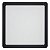 Painel de Led Quadrado 24W Play Sobrepor Preto Bivolt Blumenau - Imagem 1