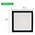 Painel de Led Quadrado 24W Play Sobrepor Preto Bivolt Blumenau - Imagem 9