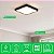 Painel de Led Quadrado 24W Play Sobrepor Preto Bivolt Blumenau - Imagem 5