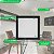 Painel Led Quadrado 12W Sobrepor Preto Bivolt Blumenau Iluminação - Imagem 7