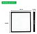 Painel Led Quadrado 12W Sobrepor Preto Bivolt Blumenau Iluminação - Imagem 5