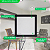 Painel Led Quadrado 12W Sobrepor Preto Bivolt Blumenau Iluminação - Imagem 6