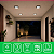 Painel Led Quadrado 12W Sobrepor Preto Bivolt Blumenau Iluminação - Imagem 5