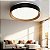 Plafon LED Arbos Redondo 30W Bivolt Cor Luz Ajustável Preto Blumenau - Imagem 4