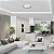 Plafon LED Arbos Redondo 48W Bivolt Cor Luz Ajustável Branco Blumenau - Imagem 7