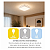 Plafon LED Duetto 18W Cor Luz Ajustável 280cm Branco Blumenau Iluminação Bivolt - Imagem 3