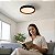 Plafon LED Arbos Redondo 48W Bivolt Cor Luz Ajustável Preto Blumenau - Imagem 5