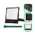 Refletor Led 800w Ip66 Alumínio Prova D'água Holofote Luz Fria 6500k Blumenau Bivolt - Imagem 3