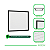 Painel de Led 40W 62x62cm Quadrado Embutir Modular Preto Bivolt Blumenau - Imagem 3