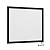 Painel de Led 40W 62x62cm Quadrado Embutir Modular Preto Bivolt Blumenau - Imagem 1