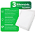 Painel de Led 48W 60x60cm Quadrado Sobrepor Branco Bivolt Taschibra - Imagem 2