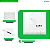 Painel de Led 48W 62x62cm Quadrado Embutir Modular Branco Bivolt Taschibra - Imagem 4
