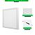 Painel Led Quadrado 24W Fit Sobrepor Branco Bivolt Depolux - Imagem 5